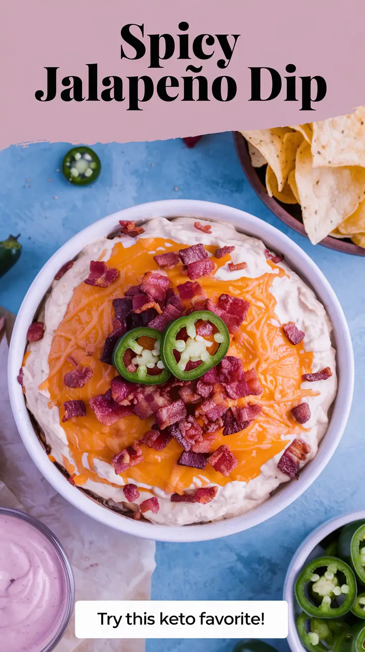 Creamy Keto Jalapeño Popper Dip