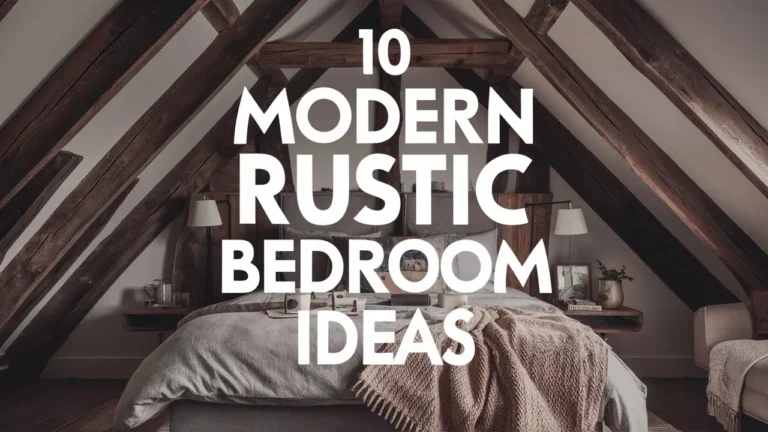 10 Modern Rustic Bedroom Ideas to Transform Your Space