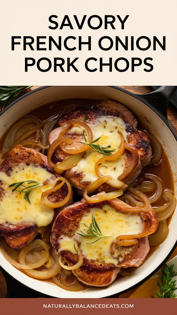 Savory French Onion Pork Chops Recipe