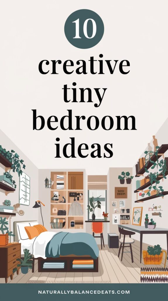 10 Creative Tiny Bedroom Ideas to Maximize Your Space - Naturally ...