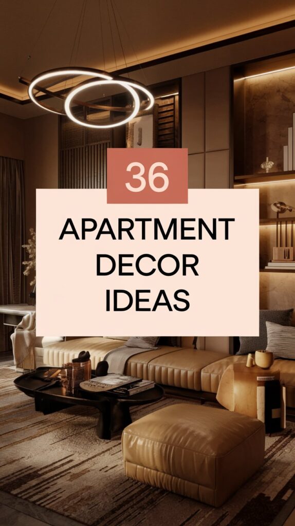 Picture of 36 Apartment Decor Ideas to Transform Your Space - Naturally Balanced Eats