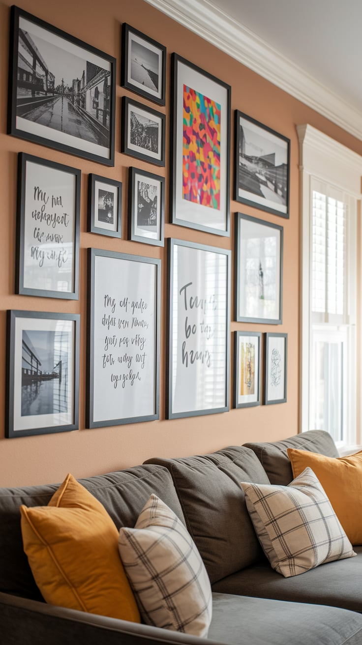 Beautiful view of Ways To Showcase Walls In A High-Rise Apartment Intererior