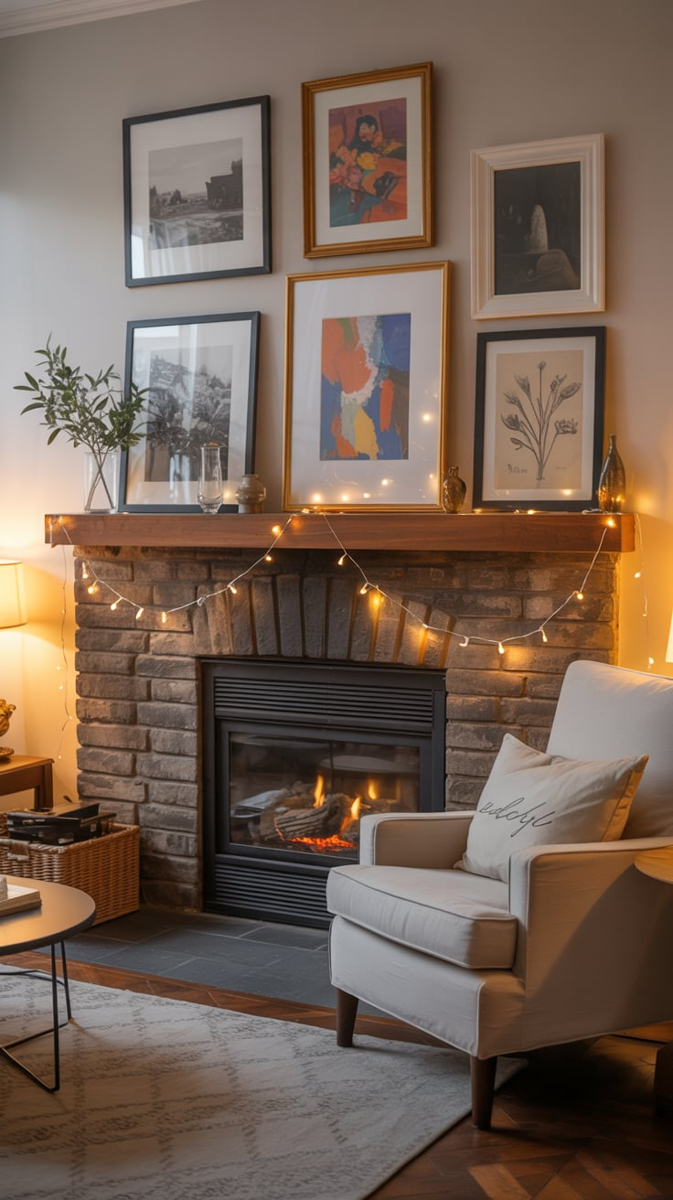12 Cozy & Creative Fireplace Ideas to Transform Your Living Room ...