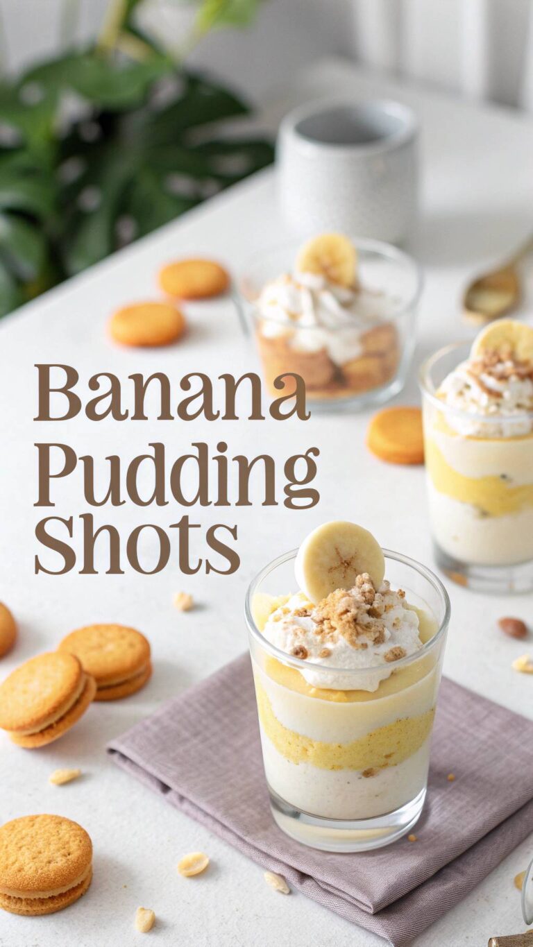 Banana Pudding Shots That Steal the Party: Boozy, Creamy, No-Bake Magic