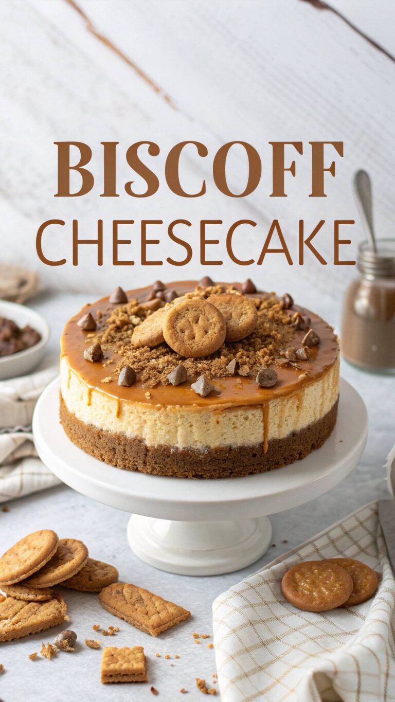 Biscoff Cheesecake: The No-Bake Showstopper That Wins Every Party in 5 Bites