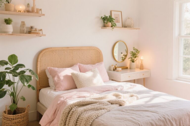 5 Small Bedroom Decor Ideas for Women That Feel Big on Style