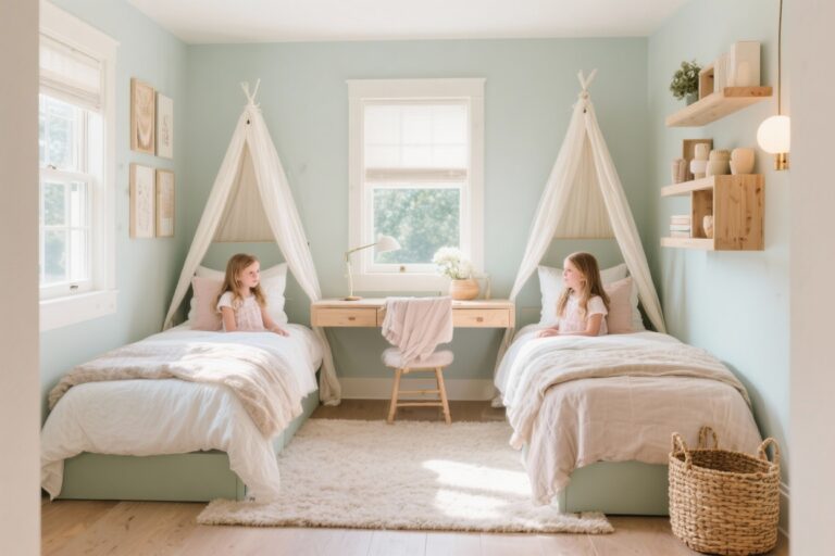 5 Small Bedroom for 2 Sisters That Feel Big, Chic, and so Fun