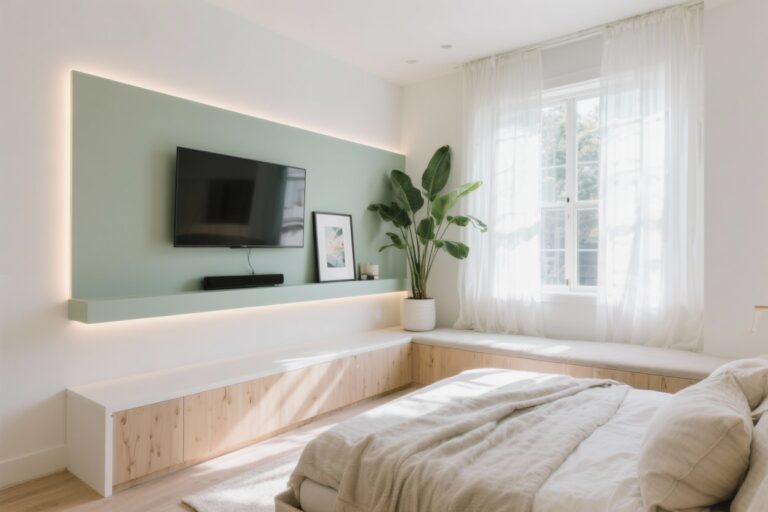 5 Small Bedroom Tv Wall Ideas That Maximize Style and Comfort