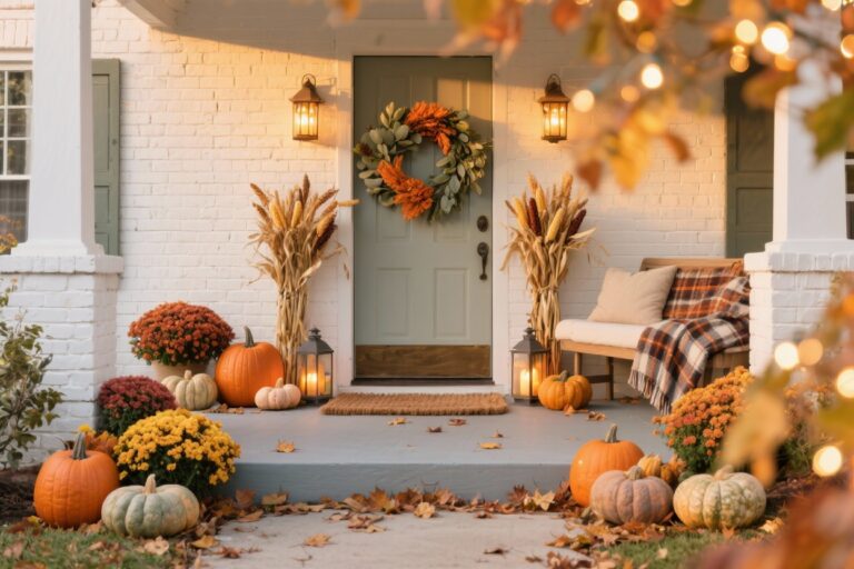 7 Fall Decor Ideas for the Home Front Yard That’ll Wow Your Neighbors