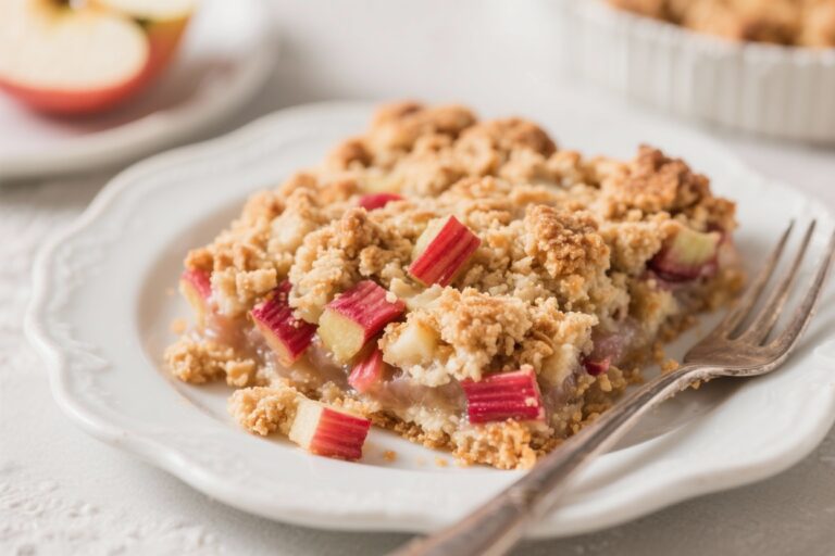 Apple Rhubarb Crisp That Outsmarts Pie: Tangy-Sweet, Crunch-Loaded, Zero Stress