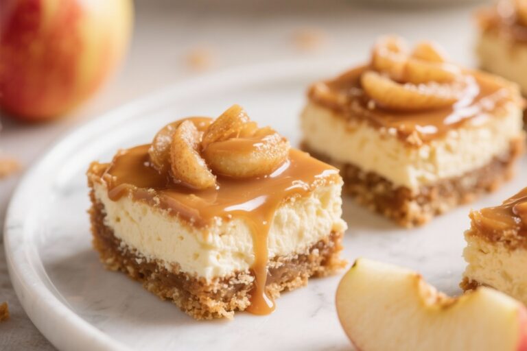 Caramel Apple Cheesecake Bars Recipe That Break the Internet (and Your Self-Control)