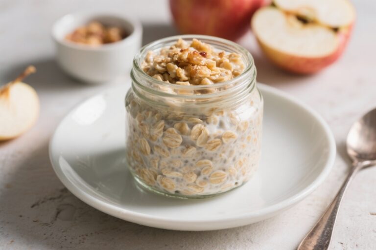 Apple Overnight Oats That Taste Like Dessert and Hustle Like Breakfast