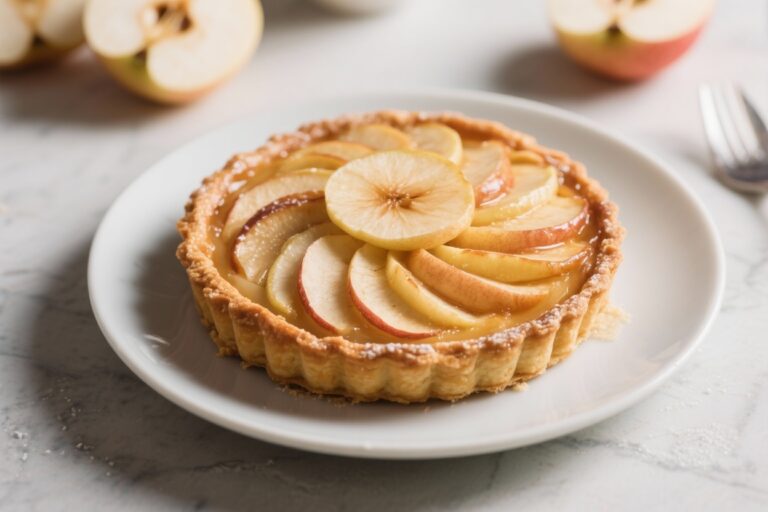 This Apple Tart Recipe Is So Good It Might Crash Your Group Chat (Flaky, Glossy, Ridiculously Easy)