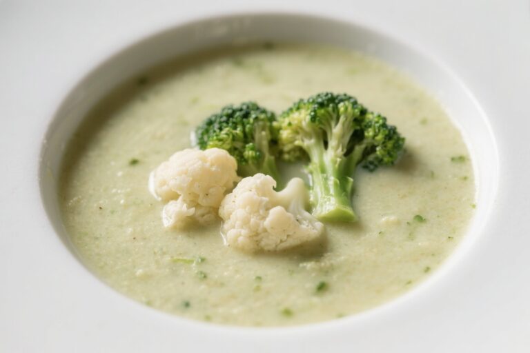 Broccoli Cauliflower Soup That Tastes Like Comfort and Eats Like a Clean Flex