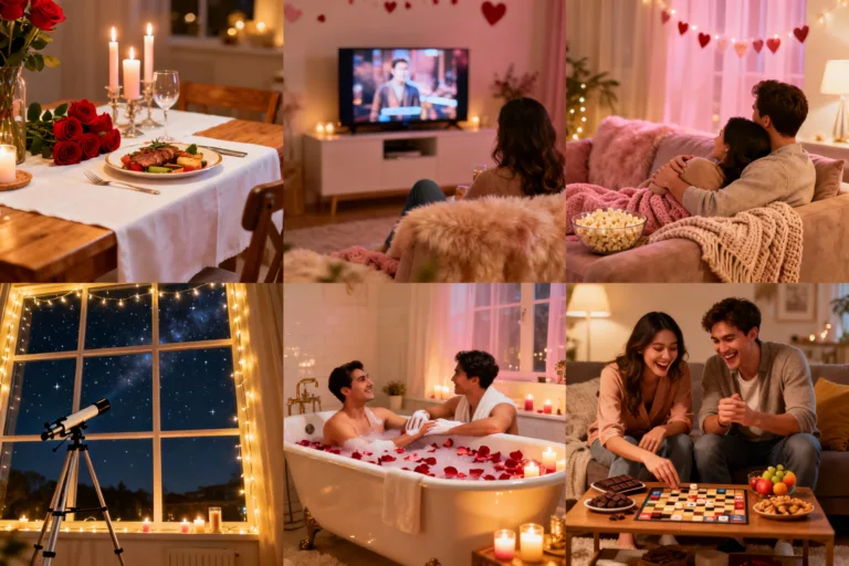 5 Romantic Home Date Night Ideas for Valentine’s Day