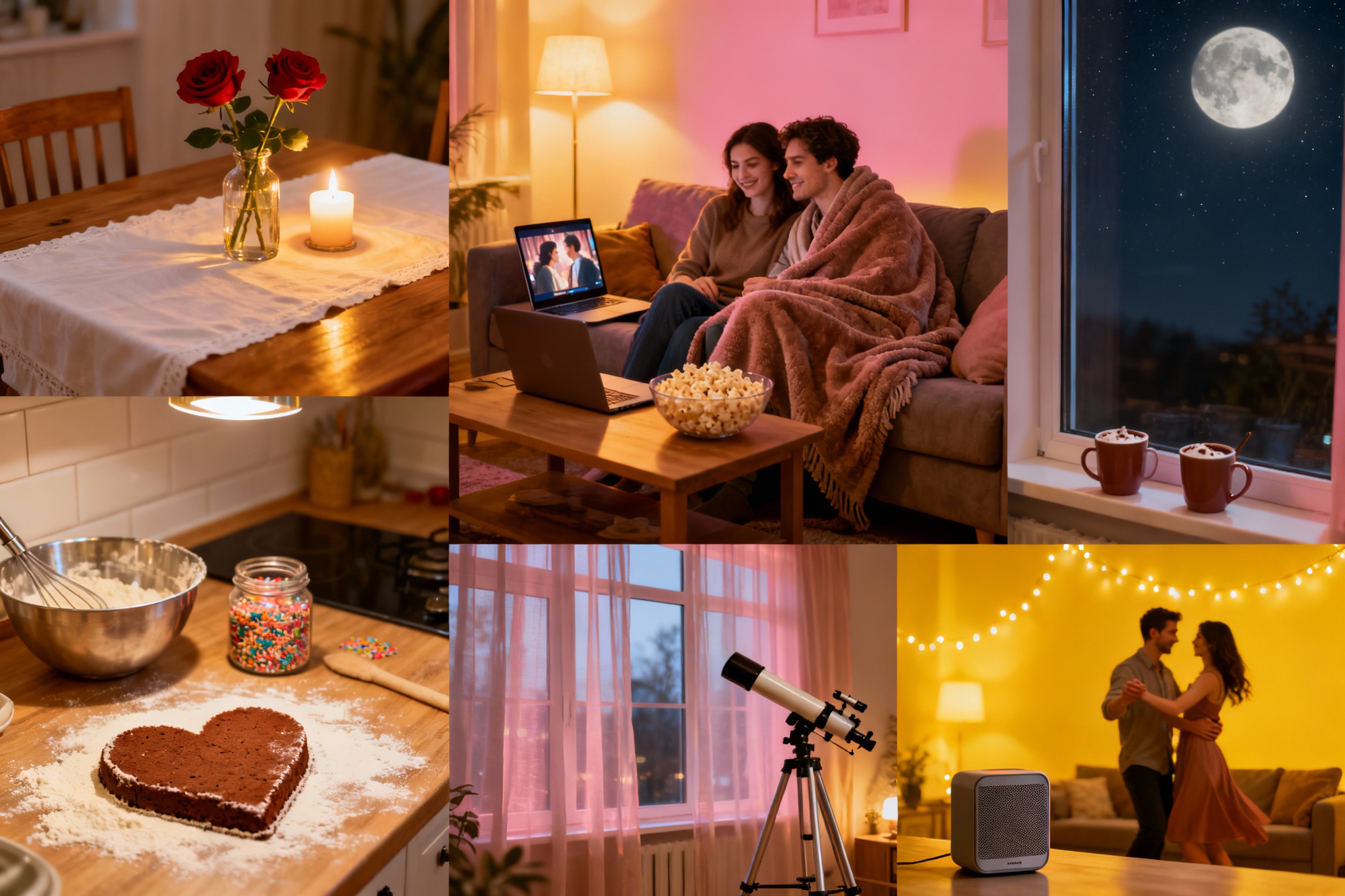 5 Creative Valentine’s Day Ideas for a Romantic Night In