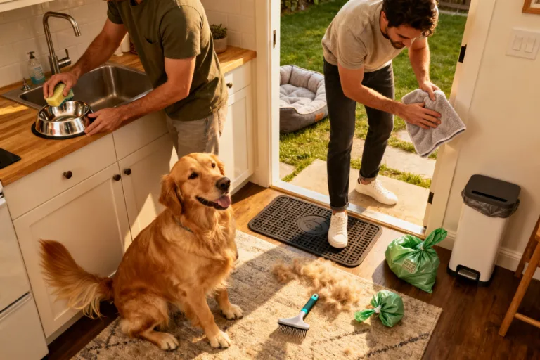 Daily Cleaning Routine for Dog Owners