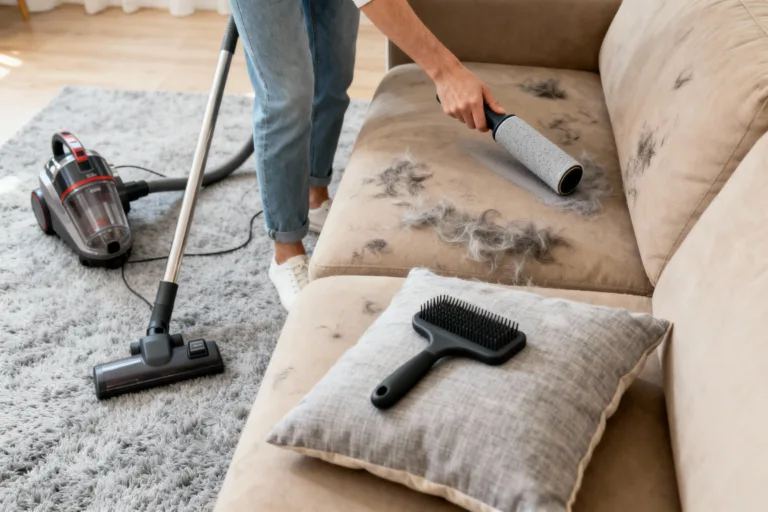 How to Get Rid of Dog Hair From Furniture and Carpets