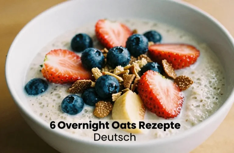 6 Overnight Oats Rezepte Deutsch, Die Frühstück So Einfach Wie Genial Machen