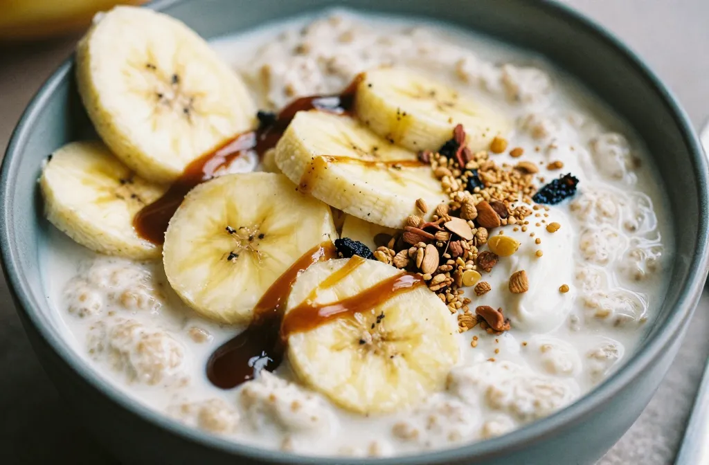 4 Banana Overnight Oats Naturally Sweet And Creamy You’ll Crave Every Morning