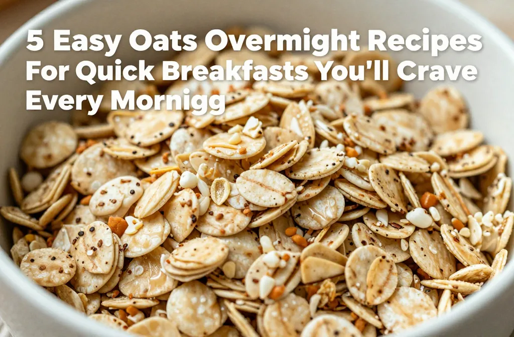 5 Easy Oats Overnight Recipes For Quick Breakfasts You’ll Crave Every Morning