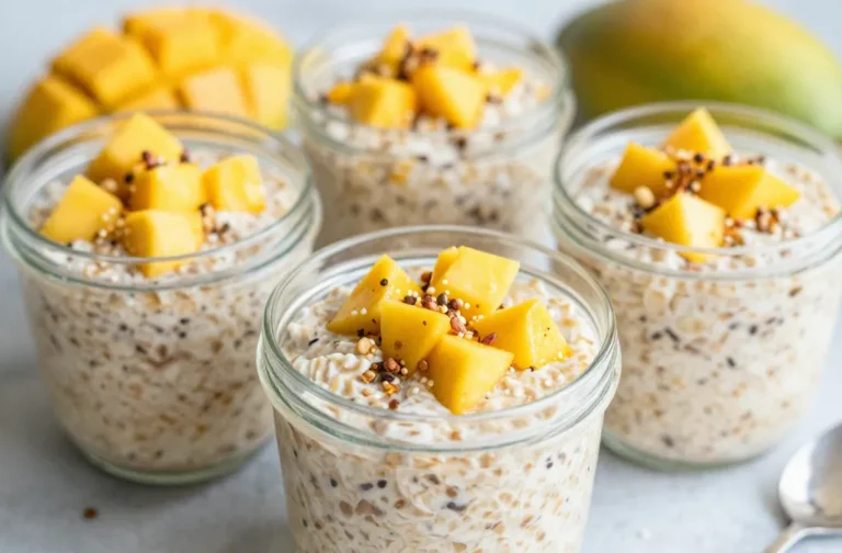 5 Mango Overnight Oats You’ll Crave Every Sunny Morning