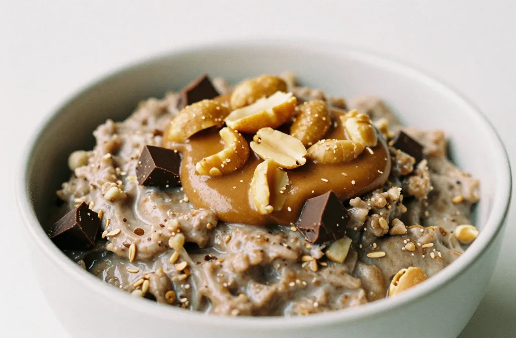 7 Chocolate Peanut Butter Overnight Oats You’ll Crave Every Morning