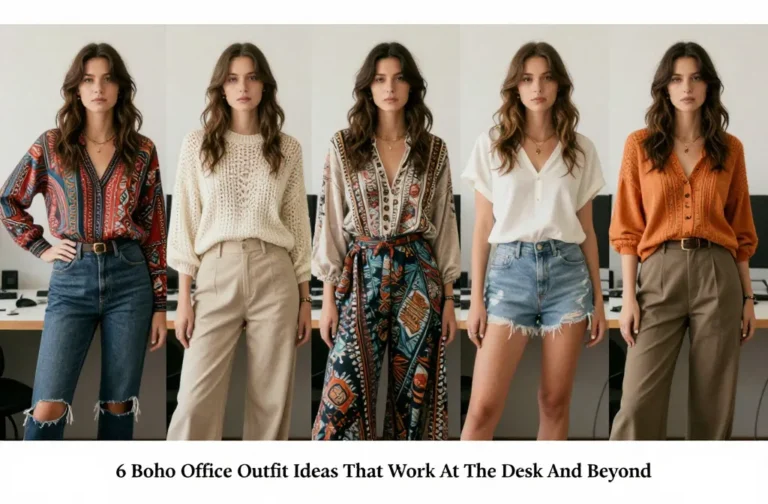 6 Boho Office Outfit Ideas That Work At The Desk And Beyond