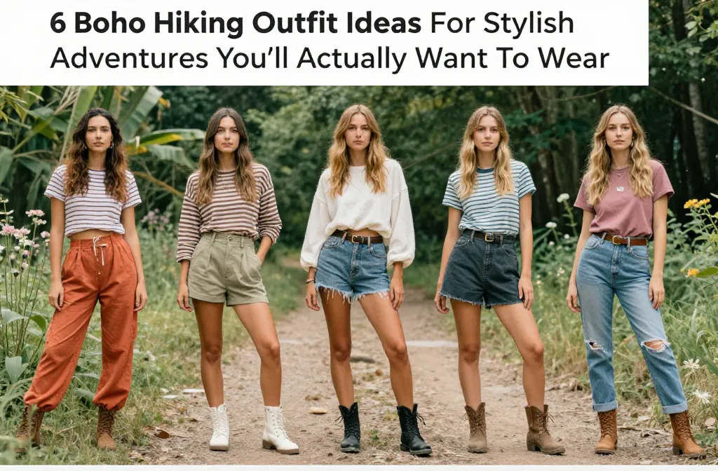 6 Boho Hiking Outfit Ideas For Stylish Adventures You’ll Actually Want To Wear
