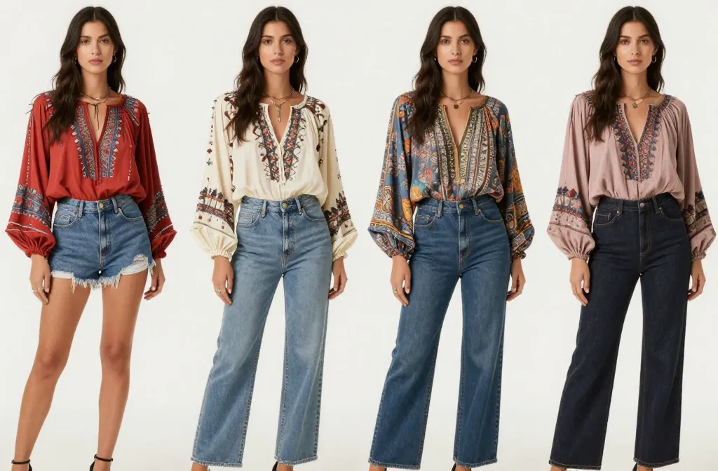 4 Boho Blouse Outfit Ideas For Effortless Style You’ll Wear On Repeat