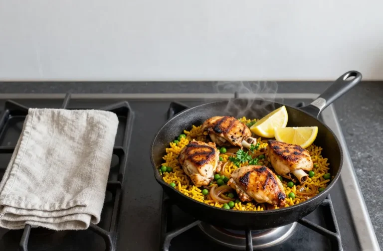 Irresistible One-Pan Chicken & Rice Dinner Ready in 30 Minutes