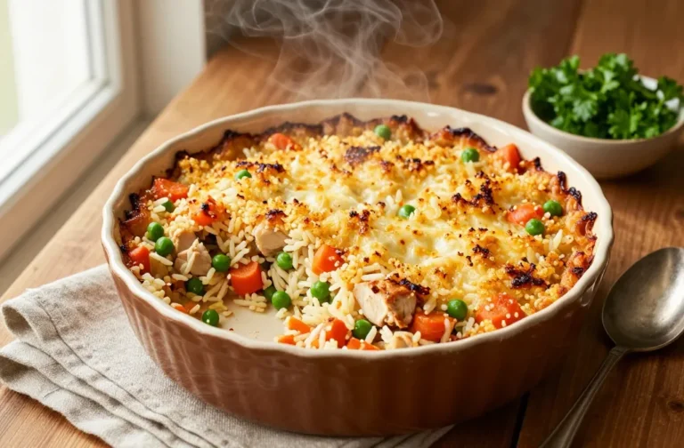 Classic Chicken and Rice Casserole That Always Slaps
