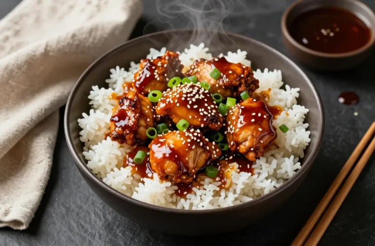 Honey Bbq Chicken Rice That Slaps Tonight