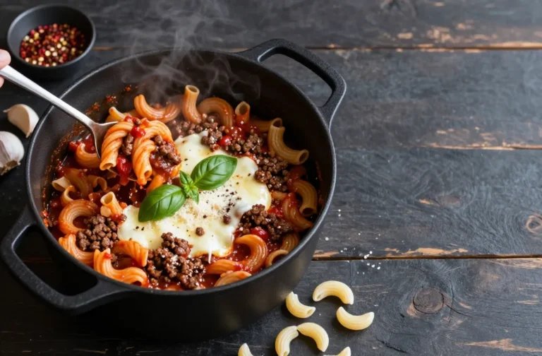One-Pot Beefaroni That Basically Cooks Itself