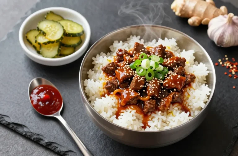Savory Korean Beef and Rice Delight Weeknight Hero