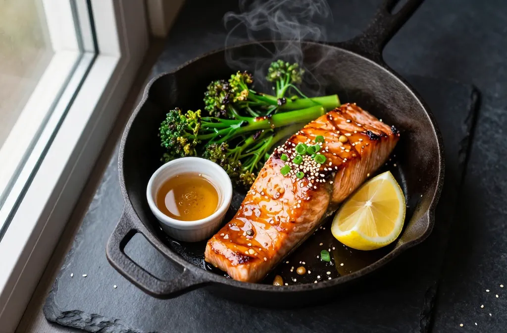 High Protein Honey Garlic Salmon – Easy & Healthy Weeknight Dinner Blitz