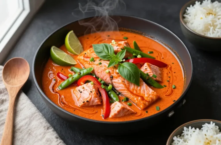 30-Minute Coconut Thai Salmon Curry Weeknight Magic