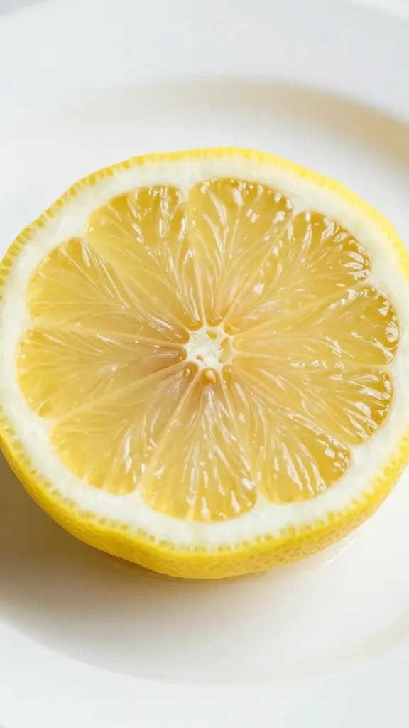 closeup square of lemon lush on white dessert plate