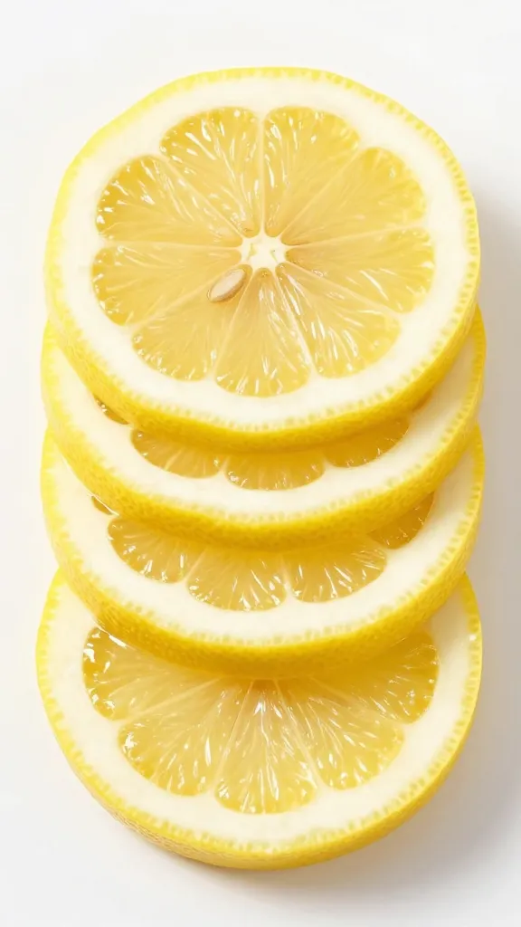 single slice of lemon lush showing four distinct layers