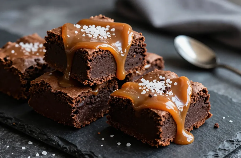 Salted Caramel Brownies That Drop the Mic
