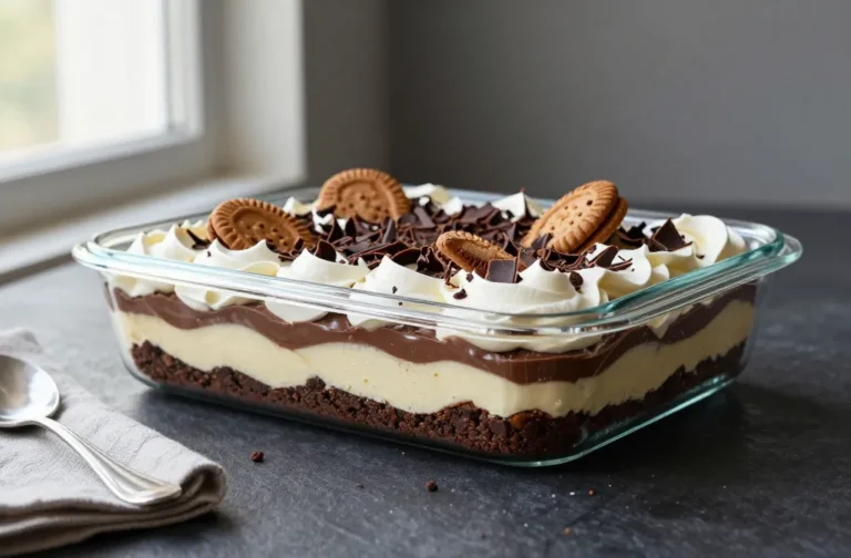 Chocolate Lasagna That Steals the Show No Oven Needed