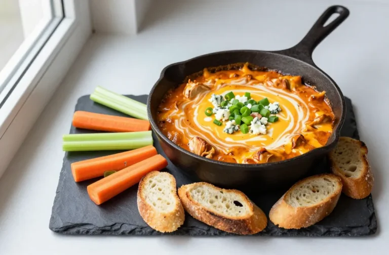 Easy Buffalo Chicken Dip Everyone Devours Fast