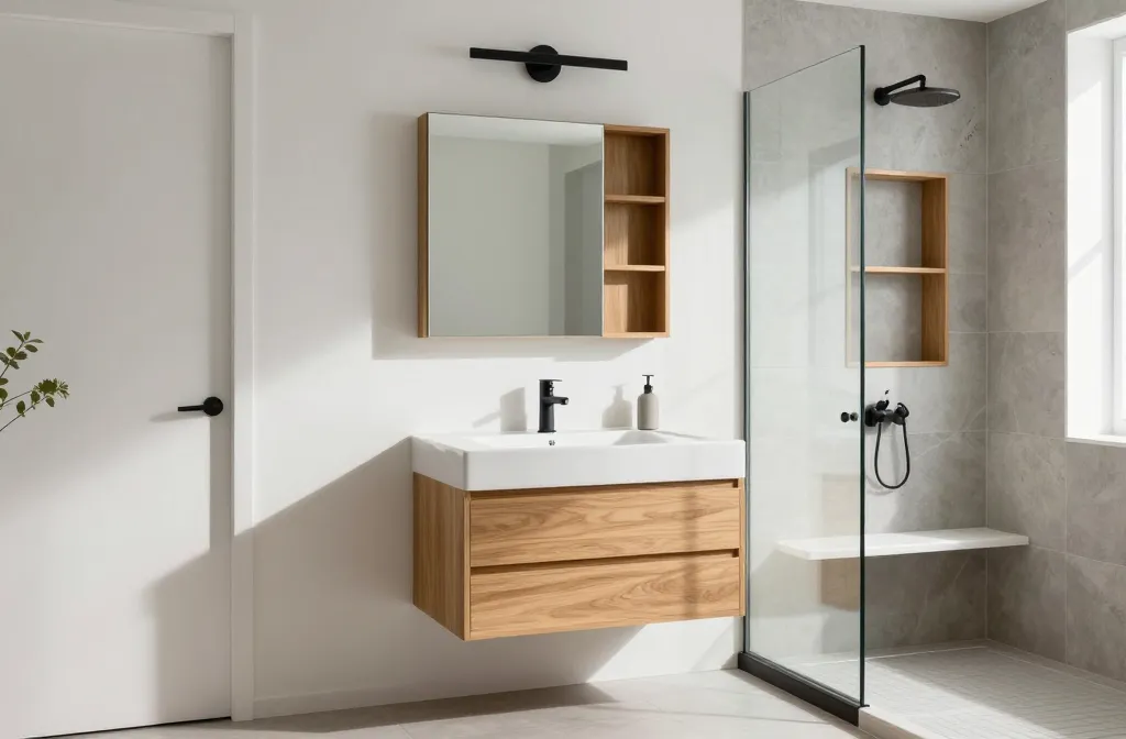 8 Tiny Bathroom Ideas with Smart Storage Solutions That Wow Now