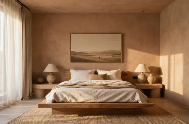 Viral Guide to 8 Earthy Bedroom Ideas for a Calm and Natural Retreat