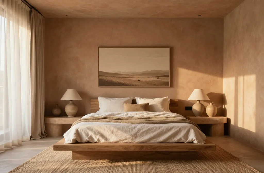 Viral Guide to 8 Earthy Bedroom Ideas for a Calm and Natural Retreat