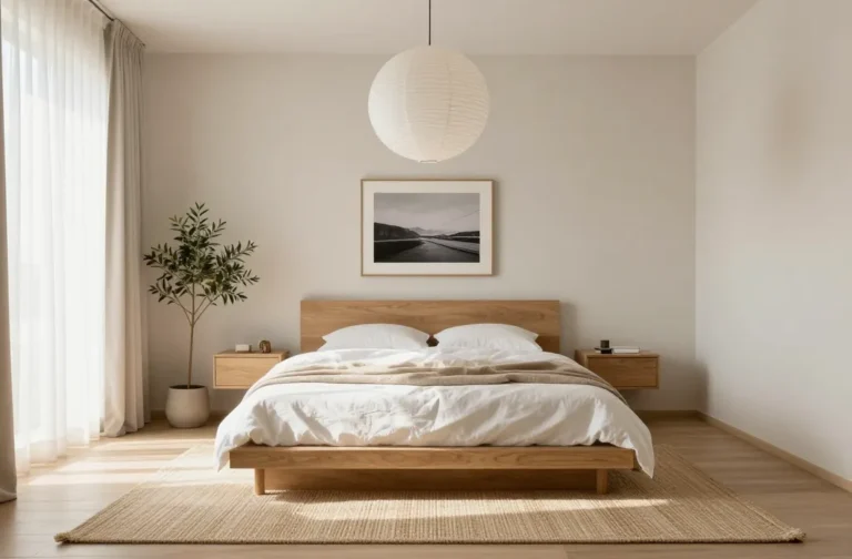 Gorgeous 7 Minimalist Bedroom Ideas for a Clutter-Free Look