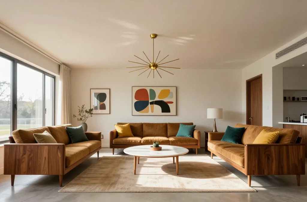 9 Mid Century Ceiling Ideas with Statement Lighting That Wow