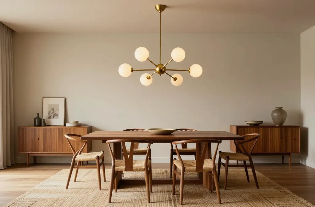 Dazzle Your Dining: 6 Mid Century Dining Lighting Ideas for a Stylish Space