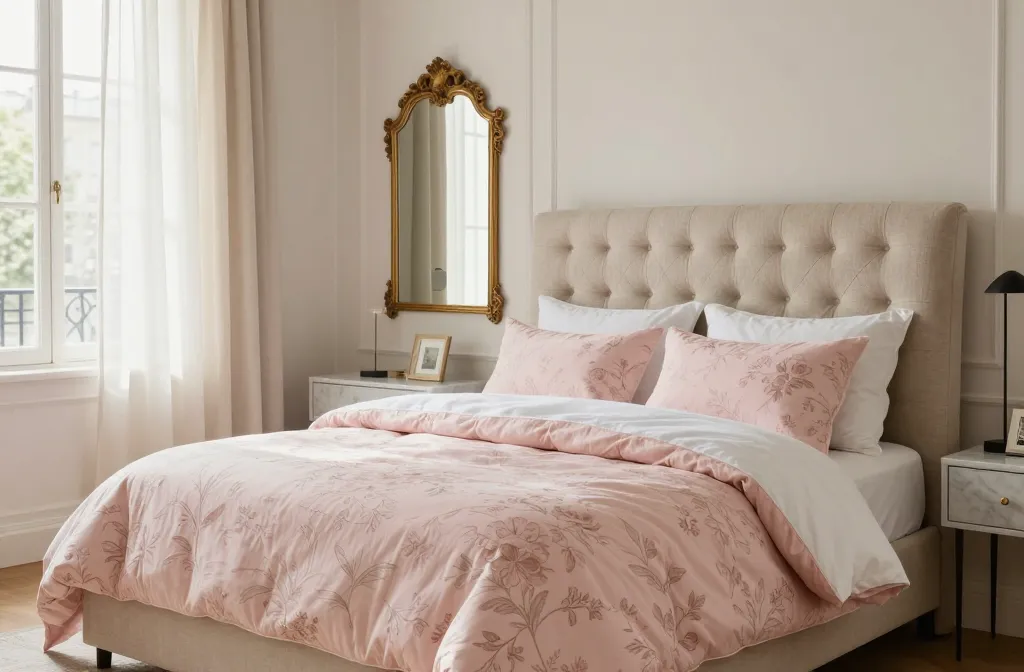 Steal These 6 Pink Floral Bedding Ideas for a Soft and Feminine Touch