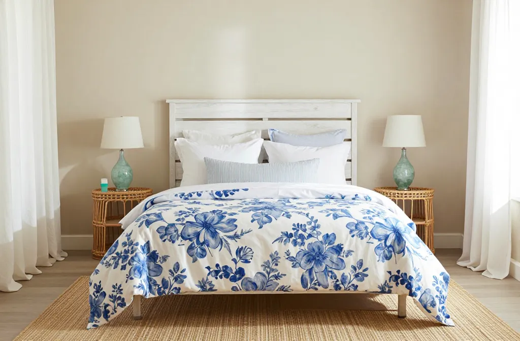 7 Blue Floral Bedding Ideas for a Calm and Classic Look That Wow